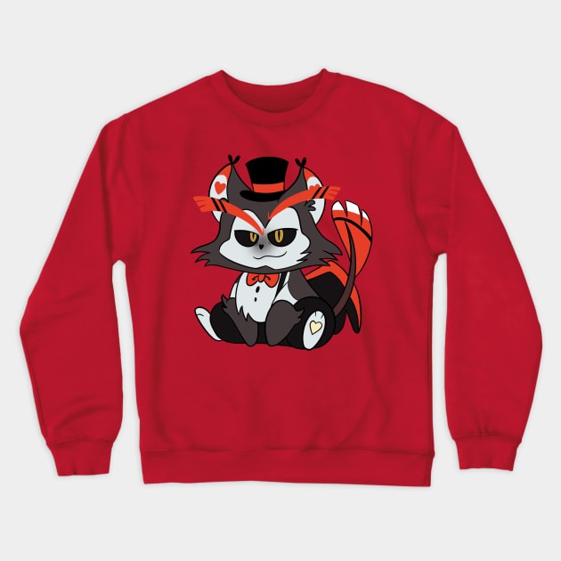 Chibi Husker Crewneck Sweatshirt by TheHedgehogManiac